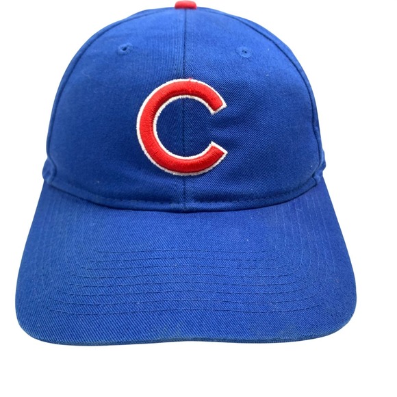 MLB Team Other - Chicago Cubs MLB Youth Baseball Cap Blue Red C Logo Adjustable